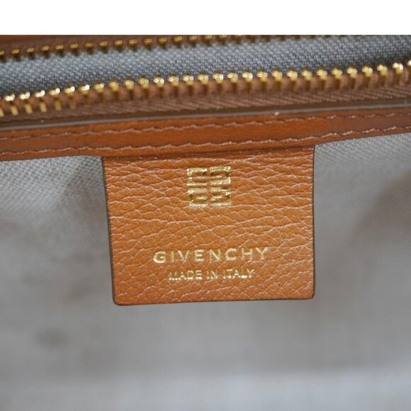 Givenchy Antigona Small Leather Satchel Shoulder Bag Brown - Picture 15 of 16